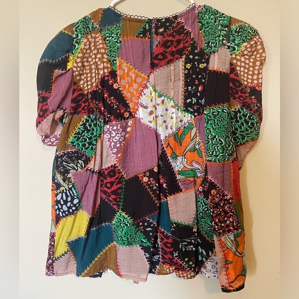 Fate Patchwork Blouse - Picture 5 of 7